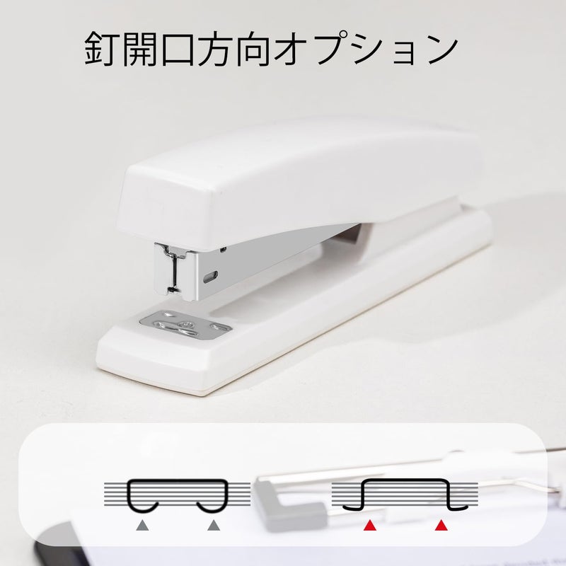 Deli Stapler, Desktop Stapler, Office Staplers, 25 Sheet Capacity, Includes 1000 Staples and Staple Remover, White - Image 5